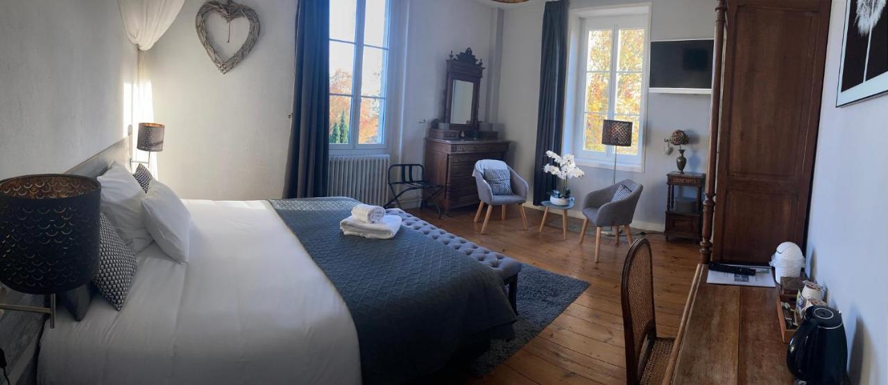 Отель Chateau Marith - Etablissement Climatise Avec Piscine Clairac  Экстерьер фото